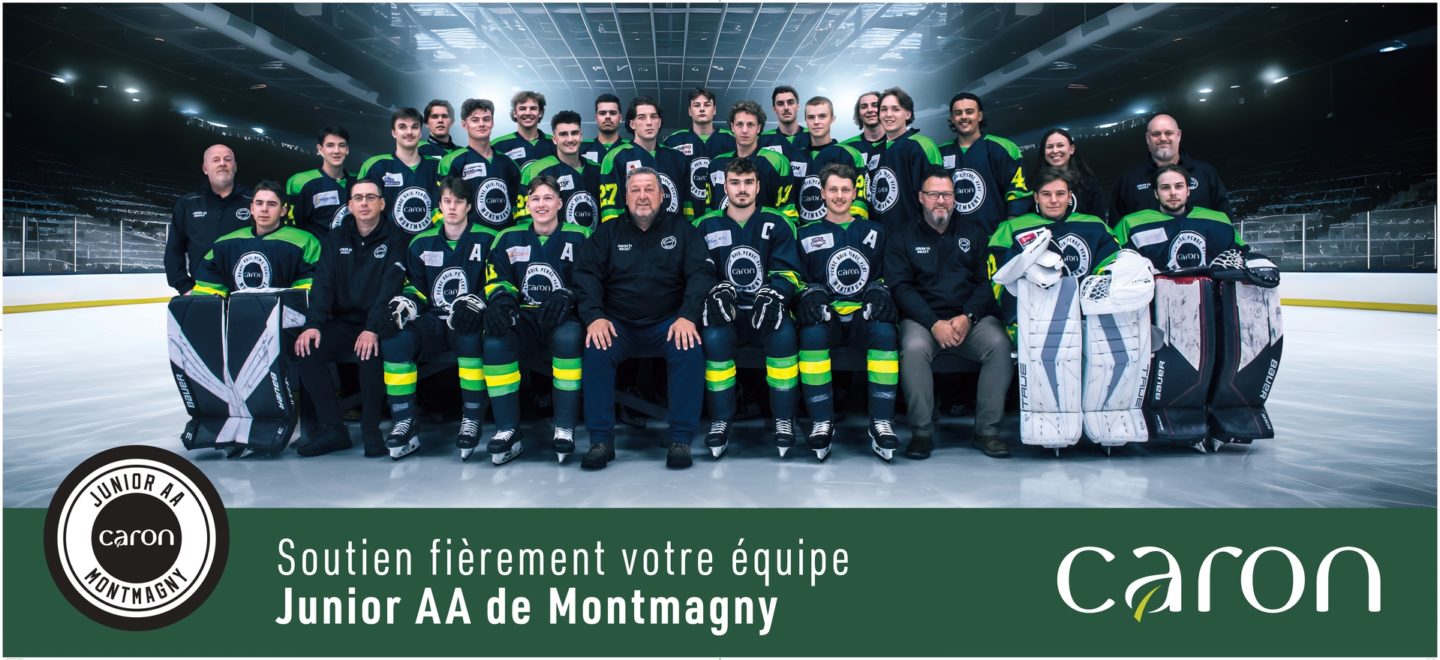 Équipe de hockey Junior AA de Montmagny.