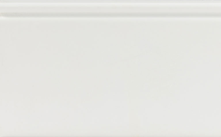 White surface with sticker label